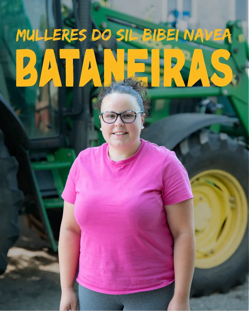 Cartel de rocio - parada de sil en Bataneiras