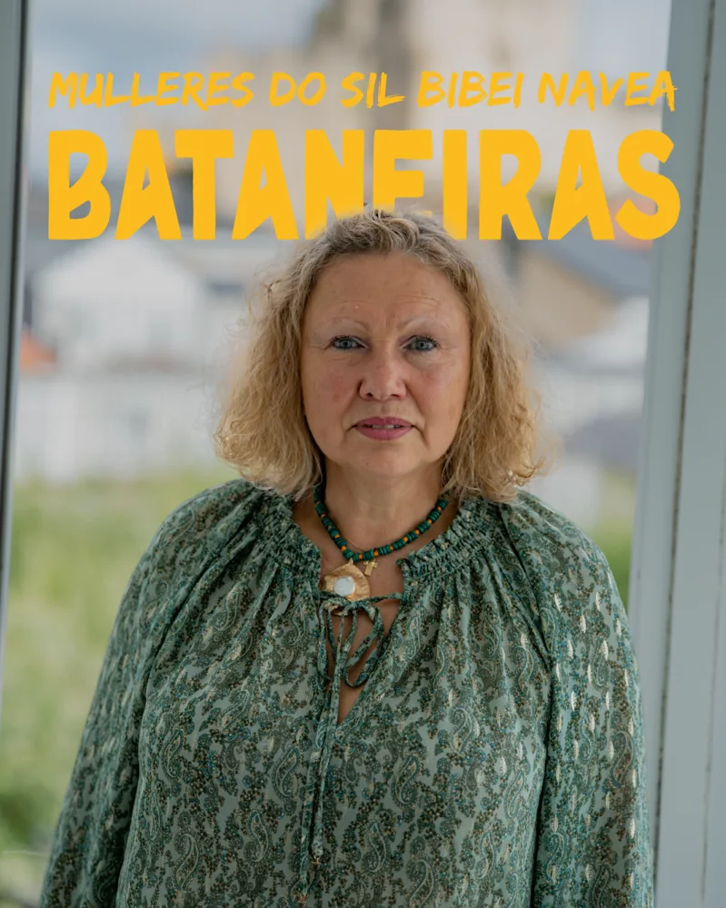 Cartel de sara inés - castro caldelas en Bataneiras